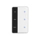 thumbnail image 1 of Interruptor de Nombre DIY TUYA Zigbee Interruptor de Pantalla Táctil Inteligente de 3 Bandas Tipo EE. UU. Funciona con Tuya Control de Voz de Home, 1 of 9