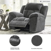 Signature Design by Ashley Furniture Frohn Graphite Recliner