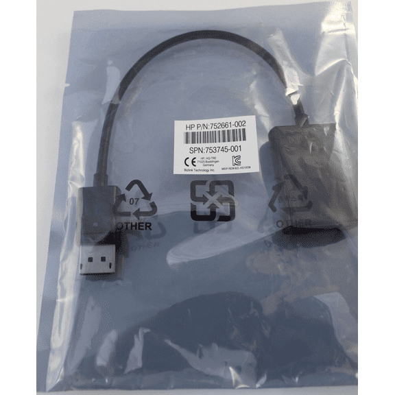 New Genuine HP DisplayPort (DP) to VGA Adapter 752661-001 753745-001