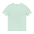 thumbnail image 2 of Fancifize Girls Boys Casual Short Sleeve Shirts Crew Neck Athletic Quick Dry Tops Kids Summer Comfy Active Clothes 3-12 Years, 2 of 4