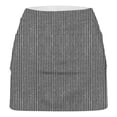 thumbnail image 3 of Generic Women's Athletic Striped Skorts High Waisted Tennis Skirt with Shorts Pockets Gym Golf Running Workout Sports Skirt, 3 of 4