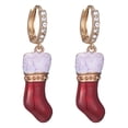 thumbnail image 2 of Pendientes de Navidad con gota de aceite, pendientes de árbol de Navidad, pendientes de alce, caja de regalo, una variedad de juegos de pendientes, 2 of 6