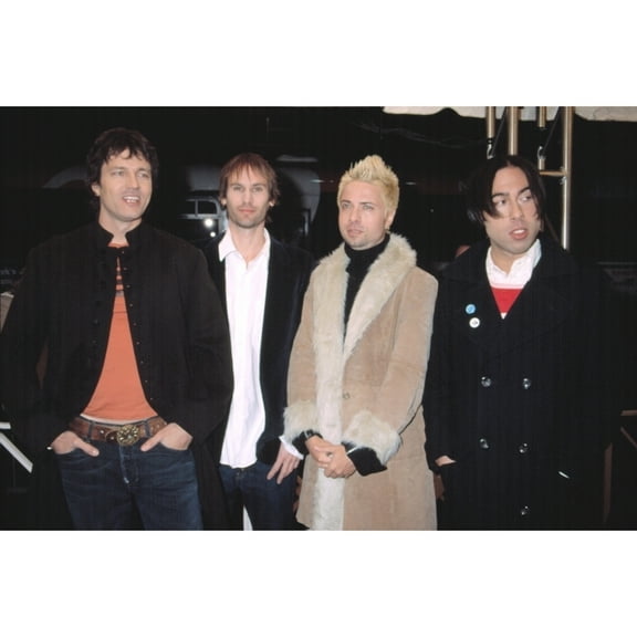 Third Eye Blind Stephan Jenkins Brad Hargreaves Kevin Cadogan Arion Salzar At Nascar Winston Cup Ceremony