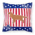thumbnail image 2 of Carolines Treasures BB3312PW1818 USA Patriotic English Cocker Spaniel Fabric Decorative Pillow, 2 of 2