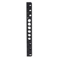 2-Tier Alloy Steel Wall Mount Tool Organizer Rack with Holes for ...