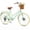 Light Green - Style 2, variant on 24" Beach Cruisers for Women, NEORIVER Bikes for Women with Rattan Basket, 7-Speed & Step-Through Frame