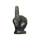 thumbnail image 1 of Promotion!Figura de cristales del dedo medio Estatua divertida del dedo medio de cristal, decoración del dedo medio, estatua de bolsillo tallada a mano Decoración de cristal del dedo medio, 1 of 9