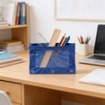 thumbnail image 5 of ZKCCNUK Pencil Pouch for 3 Ring Binder, Waterproof Zipper File Bags with Clear Window, Oxford Office Filing Documents Storage Folder Office Supplies, 5 of 8