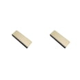 thumbnail image 2 of Baohd Guitar Fret Crowning File Hard Maple Iron Narrow Dual Edge Tool Instrument Supplies No.01 10cm 2Set, 2 of 6