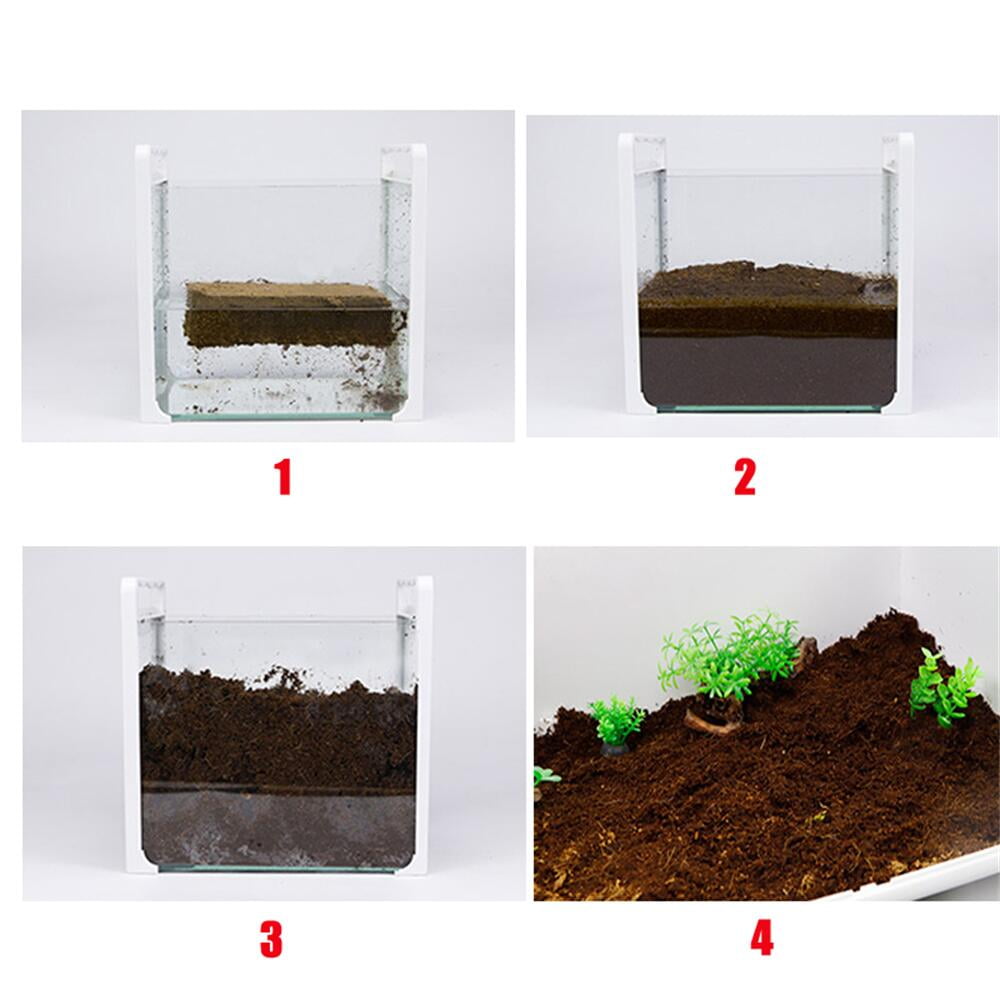 600g Compressed Reptile Coconut Brick Coco Coir Substrate for Reptiles