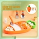 thumbnail image 4 of 1 Establecer Utensilios de zanahorias para niños pequeños Suministros de alimentación de paja de cuchara de cuchara, 4 of 6