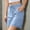 Light Blue, variant on Twczz Womens Cargo Shorts with Pockets- Casual Elastic Waist Baggy Stretch Drawstring Hiking Shorts Pink Size S