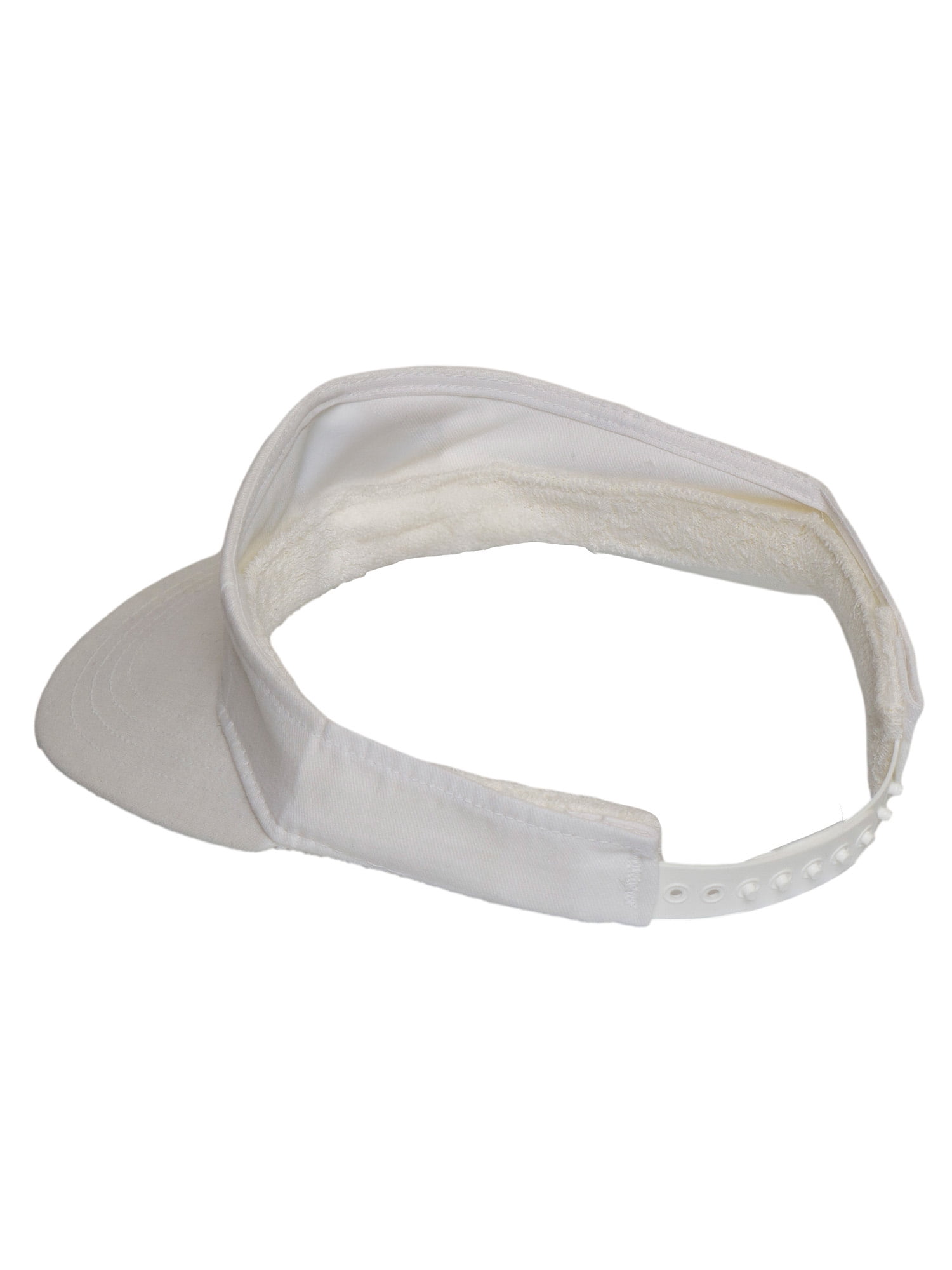 Vintage Fila Golf Visor Sun Hat Made in the USA , White 