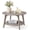 Heather Greige, variant on VASAGLE MAEZO Collection - Round Coffee Table, 2-Tier Center Table with Storage, Tapered Legs, Curved Transitions, 31.5 Dia. x 17.7 H Inches, Easy Assembly, for Living Room, Heather Greige