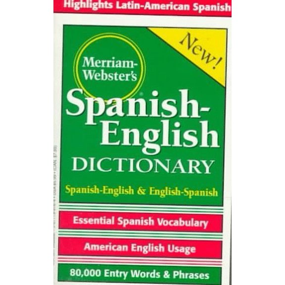 Pre-Owned Webster's Spanish-English Dictionary (Paperback) 1403794936 9781403794932