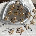 thumbnail image 3 of 20 PCS 1.22" Star Hair Accessories - Non-Slip Metal Snap Clips and Barrettes for Girls & Women, Y2K Style, 3 of 10