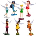 thumbnail image 1 of Xishao Tinkerbell - Figura de juguete en miniatura, adorno de jardín de hadas Pixie Girl Fly Wing DIY decoración de casa de muñecas, princesa Tinker Bell Fairy Modelo Muñecas regalo para niños Xishao Juguetes, 1 of 2