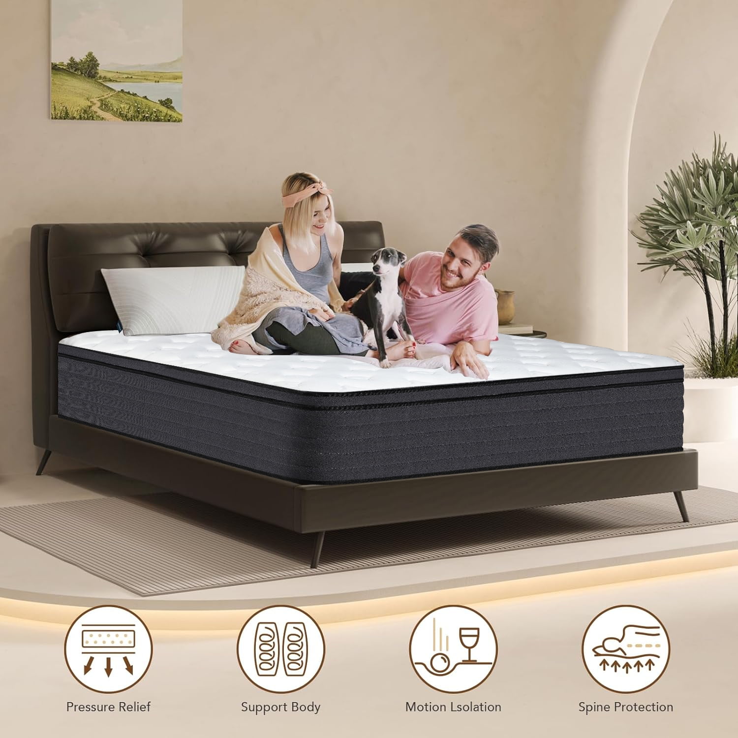 Duroflex King Posture Perfect Pocket Spring Orthopedic Mattress At Rs