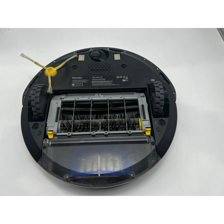 Open Box iRobot Roomba 670 Wi Fi Connected Robot Vacuum 600 Series Mode WHITE