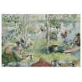 thumbnail image 1 of Great BIG Canvas | Rolled Carl Larsson Poster Print entitled Crayfishing, from 'A Home' series, c.1895, 1 of 4