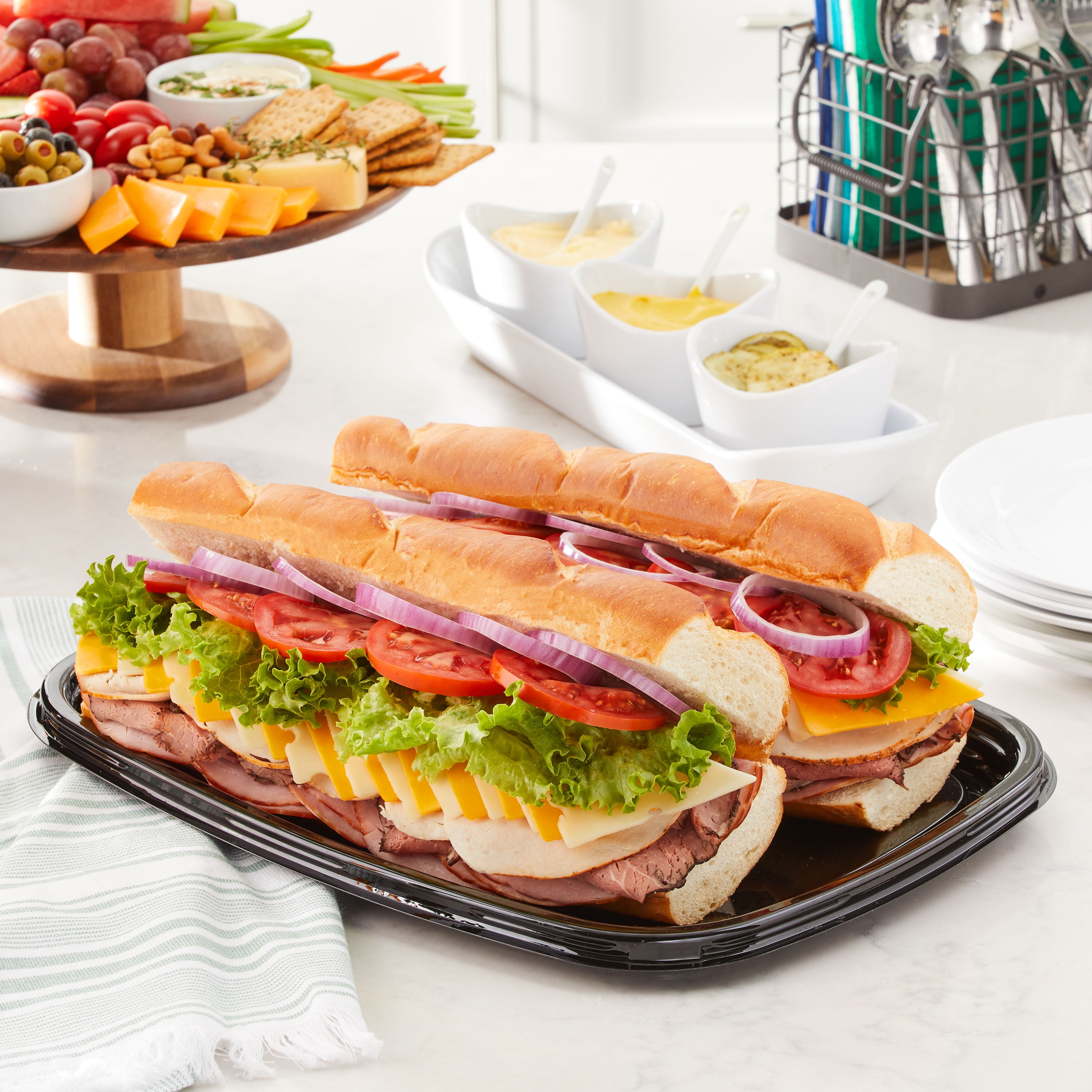 Marketside Fresh Deli Sub Sandwich Tray, 6'