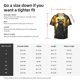 thumbnail image 5 of Balery Tree Meditating Raccoon Camisa Casual de Manga Corta con Botones para Hombre, Texturizada, Estilo Cubano, para Playa, Verano-4X-Large, 5 of 5