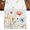 Yellow Blue Red, variant on Watercolor Wildflowers 60 Inch Table Runner, Farmhouse Botanical Floral Herbs Farmhouse Dresser Scarf Cotton & Linen Tablerunner for Dining/Kitchen Island/Holiday Party Décor 13" x 60"