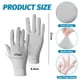 thumbnail image 2 of Guantes de protección solar de seda helada para verano UPF50+ con dedos que gotean Pantalla táctil Guantes transpirables para conducir antideslizantes, 2 of 5