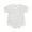 Grey, variant on Girls Plaid Bodysuit Short Sleeve Romper Baby Clothes