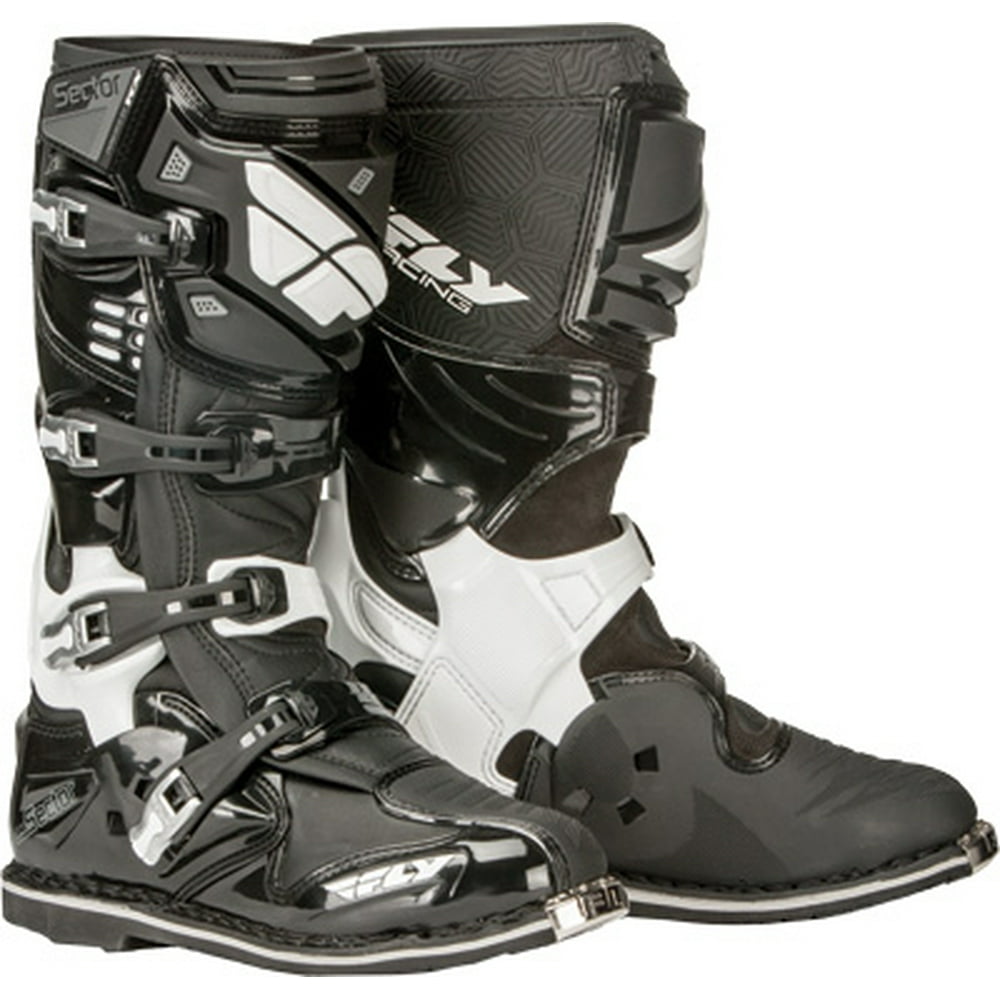Fly Racing Sector Motocross Boots Black 8 36357008