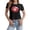 Black, variant on Womens Athletic Tops Women's T-Shirts Shaped by Vibe Graphic Tee for Modern Women 90s Casual Top Everyday Wear Pink S