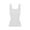 White, variant on ANYFIT WEAR Women's Square Neck Tummy Control Shapewear Ribbed Tank Tops Compression Camisole Slimming Body Shaper