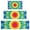 Colorful Tie Dye, variant on Colorful Abstract Pattern Kitchen Rugs Sets Of 3,Kitchen Runner Rugs Non Skid Washable,Decorative Kitchen Floor Mats for Kitchen,Sink,Laundry,17"x30" 17"x47" 17"x59"