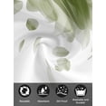 thumbnail image 7 of Modern Sage Green Cloth Napkins Set of 4 Reusable Dinner Napkins, Gradient Floral Abstract Bohemian White Cocktail Napkin Washable Table Napkins for Wedding/Holiday Party/Baby Shower 20"x20", 7 of 7