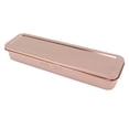 thumbnail image 3 of Stainless Steel Cutlery Tray Holder Kitchen Chopstick Spoon Fork Storage Box with Lid Drainer Rose Gold, 3 of 16