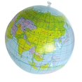 thumbnail image 1 of 16 inch Inflatable Globe Education Geography Toy Map Balloon Beach Ball New Toy, 1 of 5