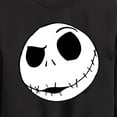 thumbnail image 3 of The Nightmare Before Christmas - Jack Face - Youth Crewneck Fleece Sweatshirt, 3 of 4