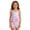 1-Pink1539, variant on Girl's Tankini Swimsuit UPF 50+ Bathing Suits Cute Beach Swimwear, Sizes 4-8