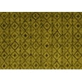 thumbnail image 1 of Ahgly Company Machine Washable Indoor Rectangle Abstract Yellow Modern Area Rugs, 7' x 10', 1 of 4