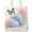 13x16.1, variant on 2D Print Personalized Hydrangea Flower Quilted Tote Bag, Custom Name Floral Quilted Shoulder Bag