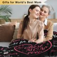 thumbnail image 2 of Gifts for Mom, Mom Gifts for Mothers Day Birthday Valentines Day, Blanket Gifts for Mom Women from Daughter Son Soft Warm Throw Blanket 50" x 60", 2 of 6
