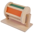 thumbnail image 4 of TABLZONE Musical Instrument Enlightenment Toys Wooden Textile Drum Educational Design 1Pcs, 4 of 8