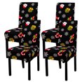 thumbnail image 3 of Funda para Silla de Comedor Navideña Fundas Protectoras Elásticas para Sillas para Restaurante, Cocina, Fiesta, Hotel, Banquete 1/4/6 piezas, 3 of 5