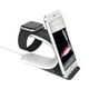 thumbnail image 1 of Base de carga 2 en 1, soporte para teléfono, accesorio para Apple Watch y iWatch (gris), 1 of 1