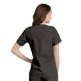 thumbnail image 5 of Landau Essentials Relaxed Fit 4-Pocket V-Neck Scrub Top for Women 8232, 5 of 10