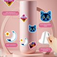 thumbnail image 5 of 35pcs-50pcs Neon Stickers Stationery Stickers Cartoon Animal Stickers Kids Stickers for Laptops Suitcase Fridge, 5 of 9