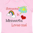 thumbnail image 4 of Inktastic Someone in Minnesota Loves Me Boys or Girls Baby Bodysuit, 4 of 5