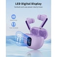 thumbnail image 2 of Auriculares inalámbricos XIAOWTEK S66 Bluetooth 5.4 50H Playback Púrpura, 2 of 7
