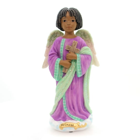 Black Art Angel Of Holiness Polyresin Inspiration 71012