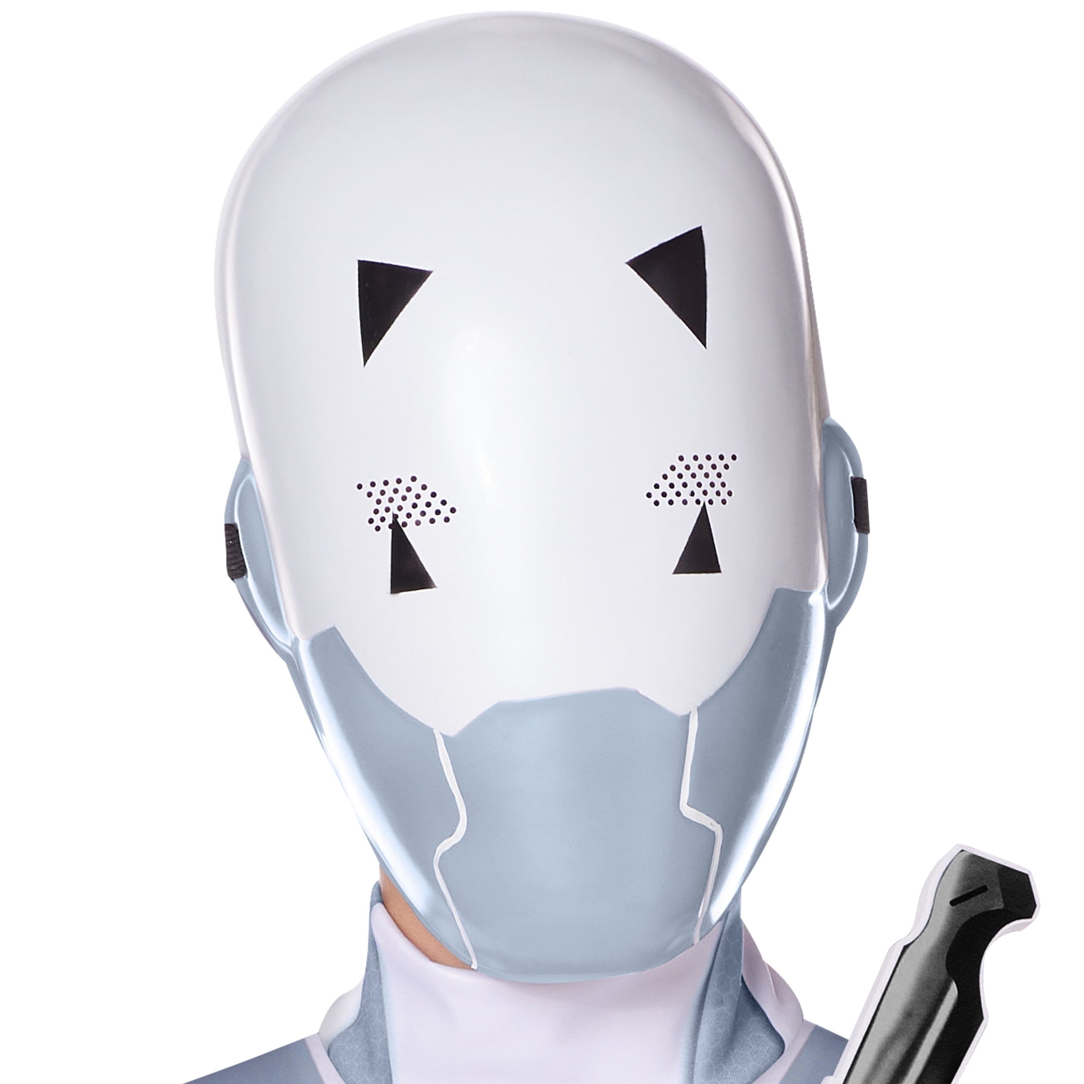 InSpirit Designs Fortnite Scratch Halloween Costume Male, Teen 14-17, White
